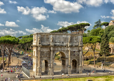 Триумфальная арка Константина в Риме глазами историков и ученых