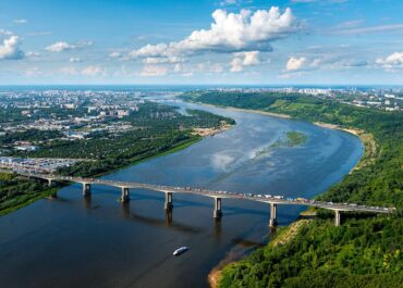 Чем интересен и уникален Мызинский мост над Окой в Нижнем Новгороде