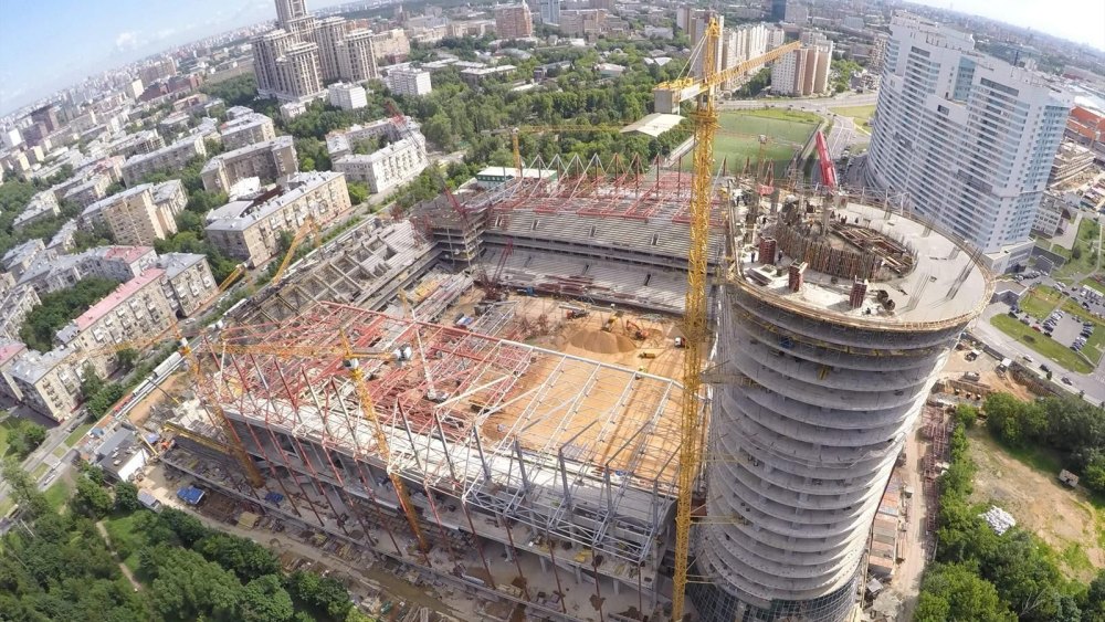 Стадион ЦСКА в Москве: история инфраструктура «ВЭБ Арены»