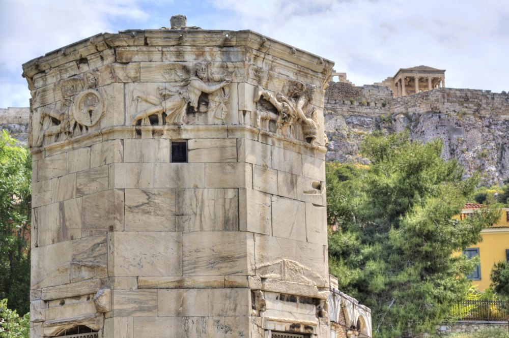 Башня ветров в Афинах: история, архитектура и значение барельефов
