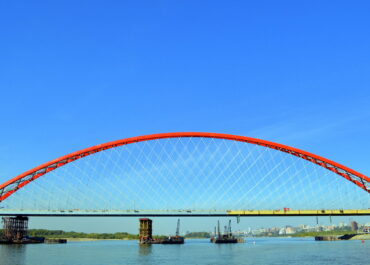 История Бугринского моста в Новосибирске и конструктивные особенности сооружения