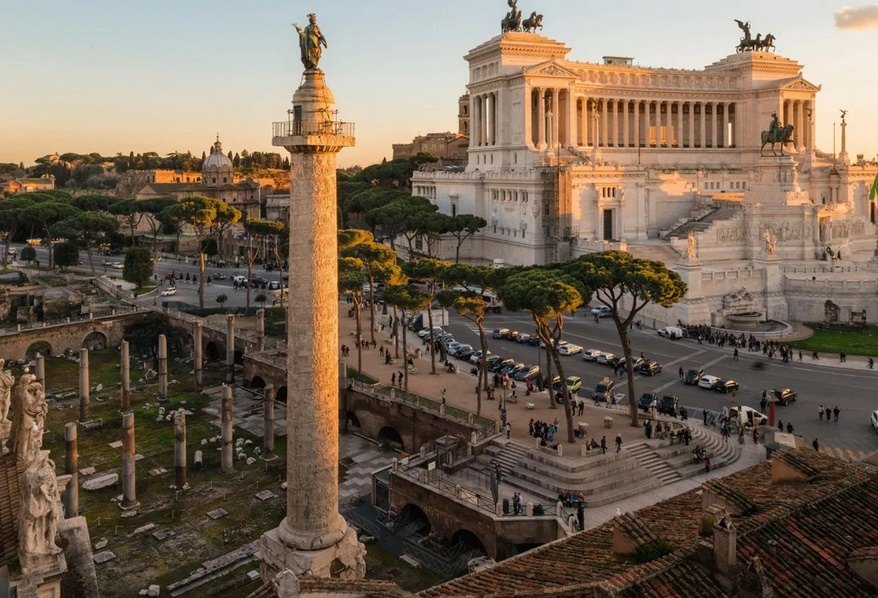 Колонна Траяна в Риме: описание достопримечательности и интересные факты