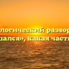 Морфологический разбор слова «вмешался», какая часть речи