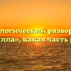 Морфологический разбор слова «сцилла», какая часть речи