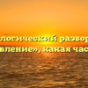 Морфологический разбор слова «одушевление», какая часть речи
