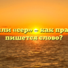 «Сэр» или «сер» — как правильно пишется слово?
