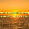 Морфологический разбор слова «фиолетовой», какая часть речи