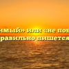 «Непобедимый» или «не победимый» — как правильно пишется слово?