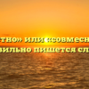 «Совместно» или «совмесно» — как правильно пишется слово?