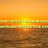«Комиссия» или «коммисия» — как правильно пишется слово?