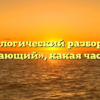 Морфологический разбор слова «мелькающий», какая часть речи