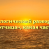 Морфологический разбор слова «обработчица», какая часть речи