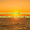 Морфологический разбор слова «отмеченным», какая часть речи