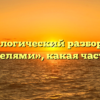 Морфологический разбор слова «родителями», какая часть речи