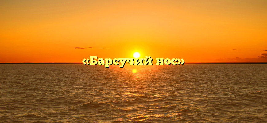 «Барсучий нос»
