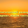 Морфологический разбор слова «болгарин», какая часть речи