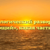 Морфологический разбор слова «бреющий», какая часть речи