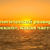 Морфологический разбор слова «всяческий», какая часть речи