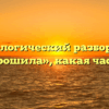 Морфологический разбор слова «выпотрошила», какая часть речи