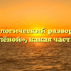 Морфологический разбор слова «дроблёной», какая часть речи