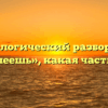 Морфологический разбор слова «заболеешь», какая часть речи