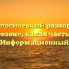 Морфологический разбор слова «заморозок», какая часть речи — Информационный