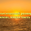 Морфологический разбор слова «занялся», какая часть речи