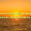 Морфологический разбор слова «лечится», какая часть речи