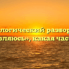 Морфологический разбор слова «отправляюсь», какая часть речи