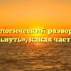 Морфологический разбор слова «прильнуть», какая часть речи