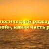 Морфологический разбор слова «робой», какая часть речи