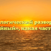 Морфологический разбор слова «ружейный», какая часть речи