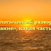 Морфологический разбор слова «сдувание», какая часть речи