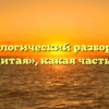 Морфологический разбор слова «сердитая», какая часть речи