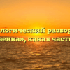 Морфологический разбор слова «часовенка», какая часть речи
