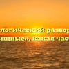 Морфологический разбор слова «чудовищные», какая часть речи