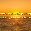 Морфологический разбор слова «стряпаю», какая часть речи