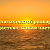 Морфологический разбор слова «умещается», какая часть речи