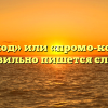 «Промокод» или «промо-код» — как правильно пишется слово?
