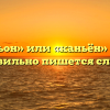 «Каньон» или «каньён» — как правильно пишется слово?