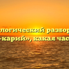 Морфологический разбор слова «темно-карий», какая часть речи