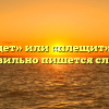 «Плещет» или «плещит» — как правильно пишется слово?