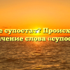 Что такое супостат? Происхождение и значение слова «супостат»
