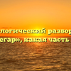 Морфологический разбор слова «кочегар», какая часть речи
