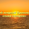 Кто такой боярин? Происхождение слова «боярин»