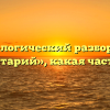 Морфологический разбор слова «планетарий», какая часть речи