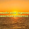 «Прескверный» или «прискверный» — как правильно пишется слово?